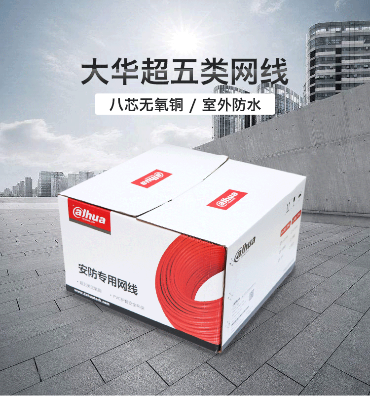 DAHUA大華 DH-PFM920-5EUN  超五類室內(nèi)非屏蔽網(wǎng)線 