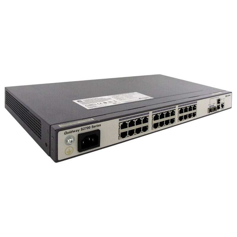 華為 (HUAWEI) S2700-26TP-EI-AC 二層24口百兆企業(yè)級(jí)交換機(jī) 
